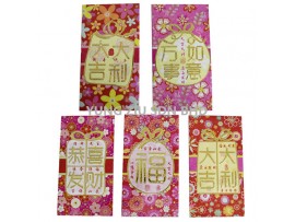 2588#TRADITIONAL WORD RED ENVELOPE(9*16.5CM)CNY(6P/PACK)(10097)